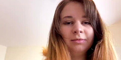 Adorable Russian teen is struggling with the thick cock of her new boyfriend