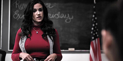 PURE TABOO Big Ass Cheerleader Lets Her Teacher's Weird Stepson Assfuck Her In Class