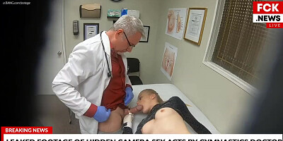 FCK News - Leaked Footage of Doctor Fucking his Blonde Patient