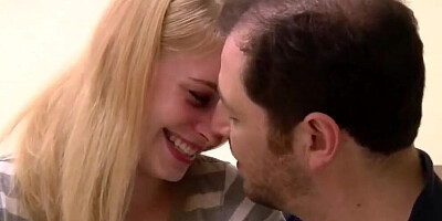 Blonde girl is fucked by a kinky boss at the job interview