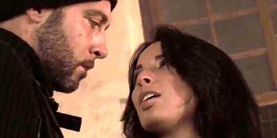 Astonishing brunette Anissa Kate is being fucked in an abandoned building