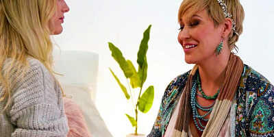 Short-haired MILF was easily lured into lesbian lovemaking by a young sweetheart