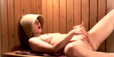 Spying on my Sister in the Sauna, Hidden Camera Squirt