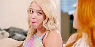 Stepmom Says We'll Show Him Our Tits He'll Get Excited and Probably Blow His Load Just From Looking