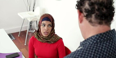 Stepsister Learns To Suck My Cock In Her Hijab