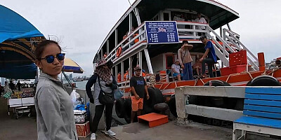 Amateur babe in mini skirt is filmed POV style while blowing her lover outdoors