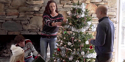 Lucky young man is having a threesome with an Asian girl and a blonde