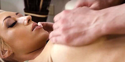 Anal Mom - Sexy Blonde Milf With Big Tits Gets Her Ass Oiled Up And Drilled Hard By Big Cock