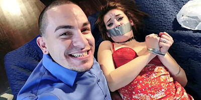 PunishTeens - Helpless Teen Gagged & Groped for Revenge
