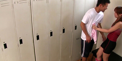 Slutty Japanese doll Kaori Sakura is getting shagged by her stepdad