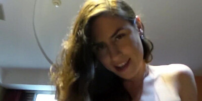 Emme White crawls to suck a dick and then gets shagged good