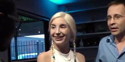 Stepdad Pushes Stepdaughter to do what it Takes to Impress the Producer & then Watches