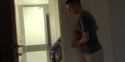 Mature woman polishes stepson's dick and enjoys being fucked hard