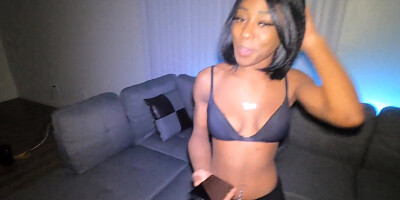 ⭐️FINNALY 18! Smoking with my TEEN EBONY? STEP-SISTER for the FIRST TIME