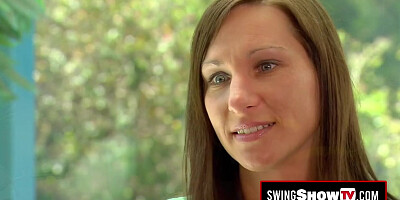 Busty swinger wifes are taking the sun naked before the fuck in a wild orgy