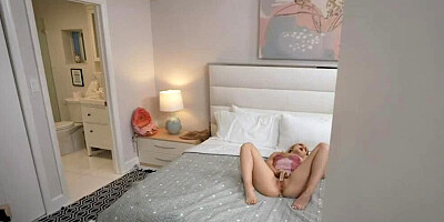 Put My Dick In Confusing Stepsis Pussy While She Masturbates - Maria Kazi