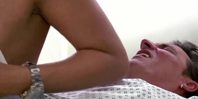 MILF nurse Lana Vegas cures her patient with some sex