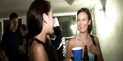 Sneaky pornstar's lesbian video