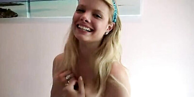 Dainty wooer's solo female clip