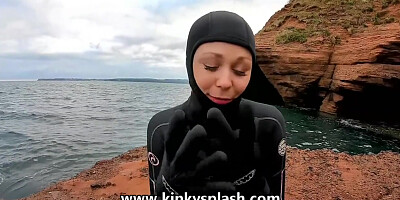Head to Toe Horny, Neoprene Wetsuit Fun!
