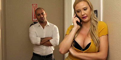 Adorable blonde girl is the object of sexual desire for her randy stepdad