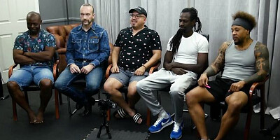 Natural tits trailer with prurient Sophie from Gangbang Creampie