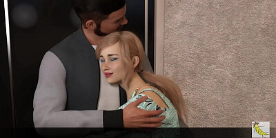 Anime dolls are playing with some enormous dongs in this scene