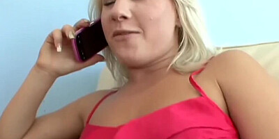 Hot MILF Licks her Blonde Stepdaughter's Pussy