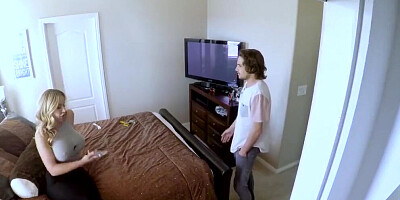 SPYFAM Dripping DEEP Creampie FUCK with Step Mom