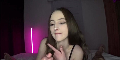 College Stepsister's friend plays with my dick - Bellamurr