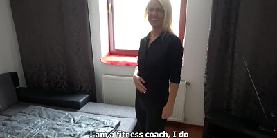 Blonde Wife Cheating her Husband
