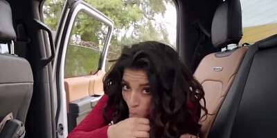 MOFOS - Stranded Latina Teen Gabriela Lopez Fucks for Free Ride