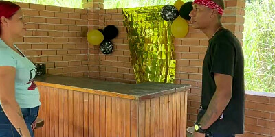 FULFILLING A SEXUAL FANTASY OF HAVING WILD AND HARD SEX WITH A FRIEND OF MY SON