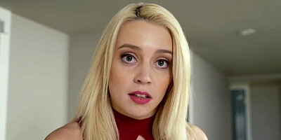 Sweet looking stepsister puts her eyes on her horny stepbrother