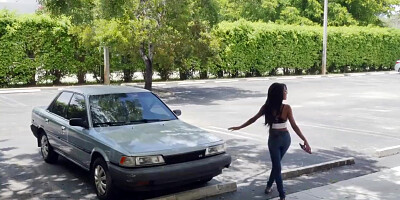 XXX PAWN - Young, Busty Ebony Babe Brittney White Tries To Pawn Her Hooptie