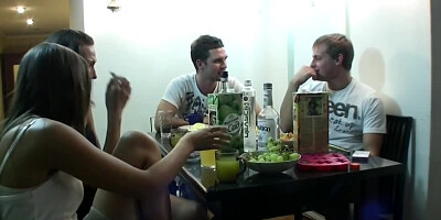 Babes came to party knowing in advance they are here for nailing