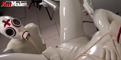 Latex pissing lesbians