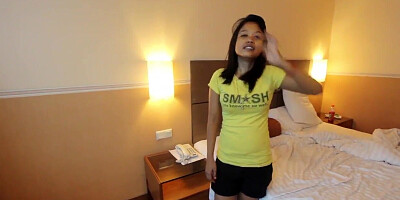 Pornographer fucks Thai girl's pussy after cunnilingus