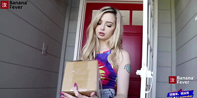 PACKAGE THIEF, LEXI LORE GETS DOUBLE-HOLED PUNISHMENT BY TWO ASIAN AMERICAN STUDS - BANANAFEVER