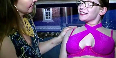 Amateur Milfs Licking A Horny Teen - Private Jewel