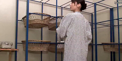 Busty Asian MILF is receiving stepson's dick in this censored video