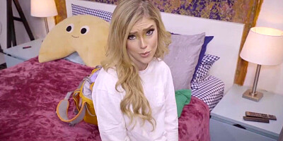 Kali Roses sucks a prick and gets fucked in this POV video