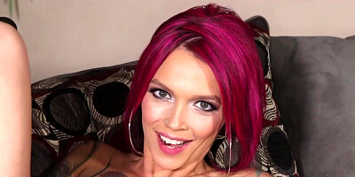 Anna Bell Peaks Solo Masturbation Tease On