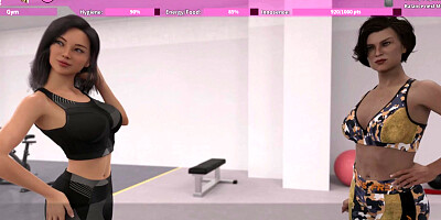 EP8: GYM WORKOUT SEX in the Shower Room [Innocence Or Money]