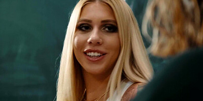 Aroused couple enjoys outdoor sex in and around the pool