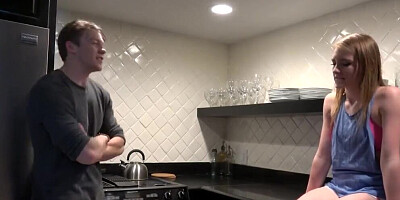 Step-Sister Missed Her Big Brother's Cock