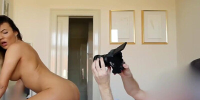 Smoking hot Vanessa Decker gets screwed inside the hotel room by her date