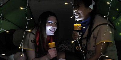 Old-ass girl scouts switch stepdads for a sec