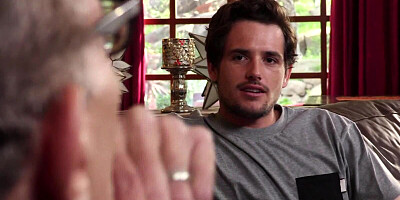 When father is away at work, the young man needs to keep his stepmom satisfied