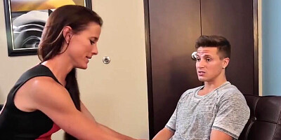 Kinky Stepmom Sofie Marie Seduces Stepson Into Hardcore Sex